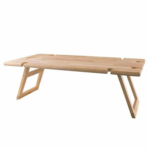 Peer Sorensen - Folding Rec. Picnic Table Rubberwood 75x38cm 1 Peer Sorensen - Folding Rec. Picnic Table Rubberwood 75x38cm
