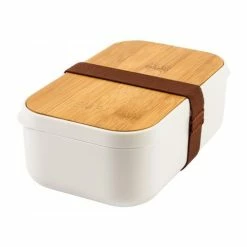 Tempa - Bento Double White Lunch Box