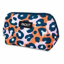 Packit - Freezable Snack Bag Wild Leopard Orange