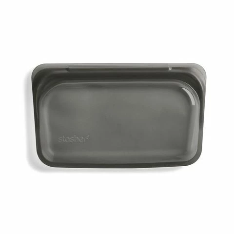 Stasher - Snack Bag 355ml Black 1 Stasher - Snack Bag 355ml Black