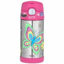 Thermos - Funtainer Butterfly Vacuum Drink Bottle 355ml