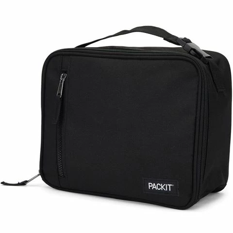 Packit - Freezable Classic Lunch Bag Black 1 Packit - Freezable Classic Lunch Bag Black
