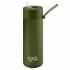 Frank Green - Drink Bottle W/Straw Khaki 595ml