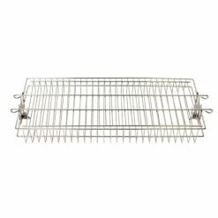 Flaming Coals - Spit Rotisserie Multi Use Basket Large
