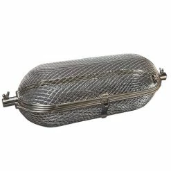 Flaming Coals - Rotisserie Basket Round Cage Tumbler