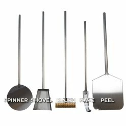 Flaming Coals - Stainless Steel Pizza Oven Tool Kit