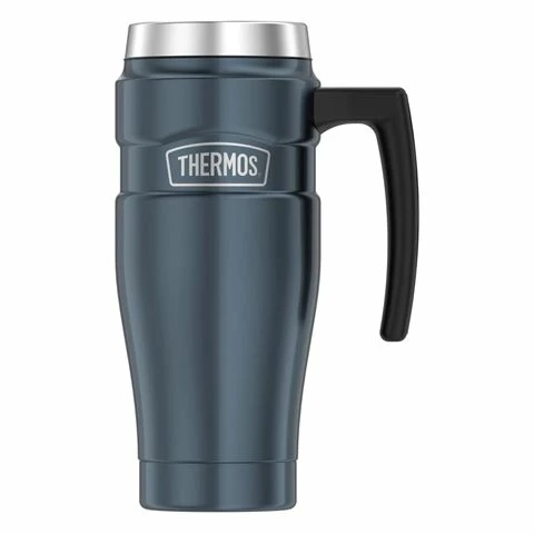 Thermos - Stainless Steel King Travel Mug Slate 470ml 1 Thermos - Stainless Steel King Travel Mug Slate 470ml