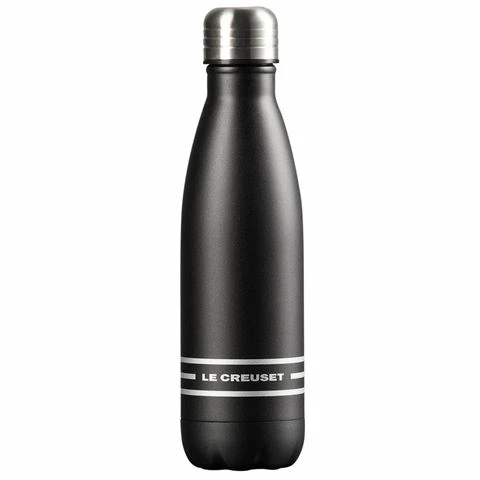 Le Creuset - Hydration Bottle Black 500ml 1 Le Creuset - Hydration Bottle Black 500ml