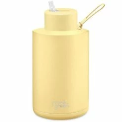 Frank Green - Ceramic Reusable Bottle W/Straw Lid Buttermilk 2L