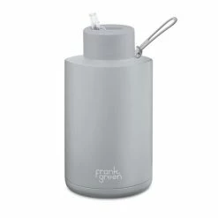 Frank Green - Ceramic Reusable Bottle W/Straw Lid Harbor Mist 2L