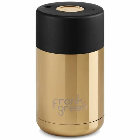 Frank Green - Limited Edition Ceramic Reusable Cup Gold/Midnight 295ml 1 Frank Green - Limited Edition Ceramic Reusable Cup Gold/Midnight 295ml