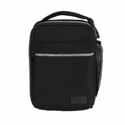 Sachi - Insulated Explorer Lunch Tote Black