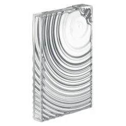 Guzzini - Flat Pack Water Bottle Ripples Transparent