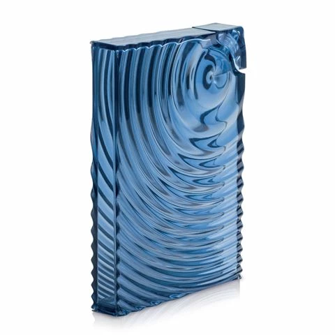 Guzzini - Flat Pack Water Bottle Ripples Blue 1 Guzzini - Flat Pack Water Bottle Ripples Blue