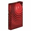 Guzzini - Flat Pack Water Bottle Ripples Red