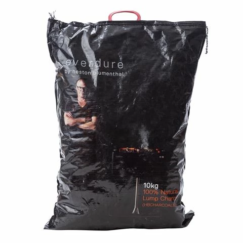 Everdure - Heston Blumenthal Natural Lump Charcoal Med. 10kg 1 Everdure - Heston Blumenthal Natural Lump Charcoal Med. 10kg
