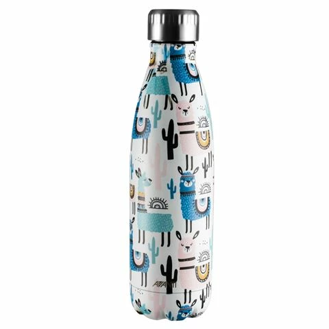 Avanti - Fluid Vacuum Bottle Llamas 500ml 1 Avanti - Fluid Vacuum Bottle Llamas 500ml