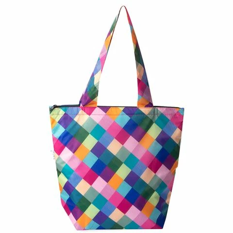 Sachi - Insulated Folding Market Tote Bag Harlequin 1 Sachi - Insulated Folding Market Tote Bag Harlequin