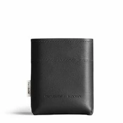 Memobottle - A7 Leather Sleeve Black