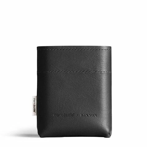 Memobottle - A7 Leather Sleeve Black 1 Memobottle - A7 Leather Sleeve Black