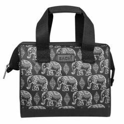 Sachi - Insulated Lunch Tote Boho Elephants