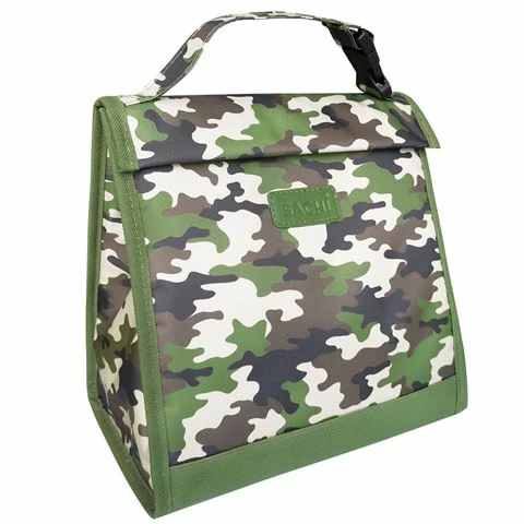 Sachi - Insulated Junior Lunch Pouch Camo Green 1 Sachi - Insulated Junior Lunch Pouch Camo Green