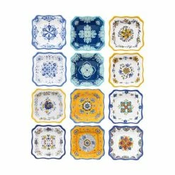 Le Cadeaux - Mini Condiment Bowls Assorted Set 12pce