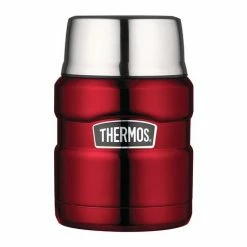 Thermos - Stainless Steel Vacuum Food Flask Red 470ml