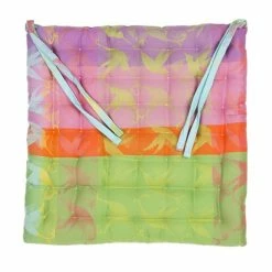 Garnier-Thiebaut - Chair Cushion Mille Colibris Antilles