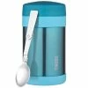 Thermos - Stainless Steel Vacuum Food Jar Teal 470ml