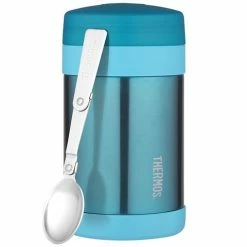Thermos - Stainless Steel Vacuum Food Jar Teal 470ml