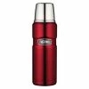 Thermos - Stainless Steel Vacuum Beverage Bottle Red 470ml