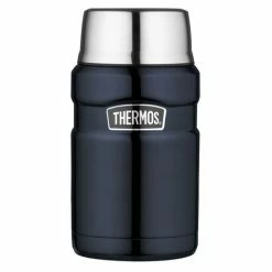 Thermos - Stainless Steel King Vacuum Food Jar Blue 710ml