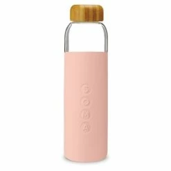 Soma - Glass Water Bottle Blush 500ml