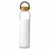 Soma - Glass Water Bottle White 740ml