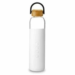 Soma - Glass Water Bottle White 740ml