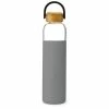 Soma - Glass Water Bottle Grey 740ml