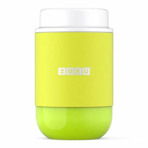 Zoku - Neat Stack Food Jar Lime Green 475ml 1 Zoku - Neat Stack Food Jar Lime Green 475ml