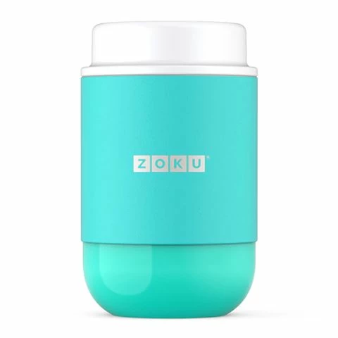 Zoku - Neat Stack Food Jar Teal 475ml 1 Zoku - Neat Stack Food Jar Teal 475ml
