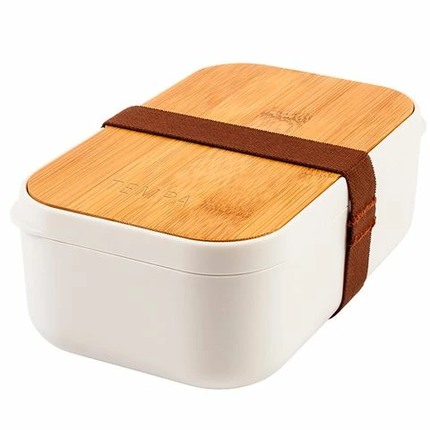 Tempa - Bento Lunch Box White 1 Tempa - Bento Lunch Box White