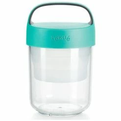 Lekue - Jar To Go Turquoise 400ml