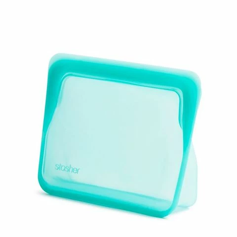 Stasher - Stand Up Mini Aqua 828ml 1 Stasher - Stand Up Mini Aqua 828ml