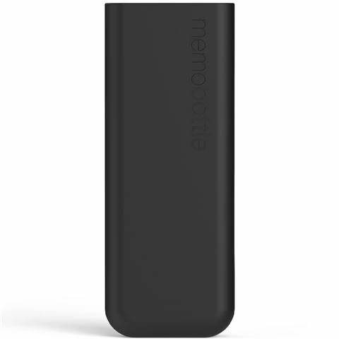 Memobottle - Slim Silicone Sleeve Black Ink 1 Memobottle - Slim Silicone Sleeve Black Ink