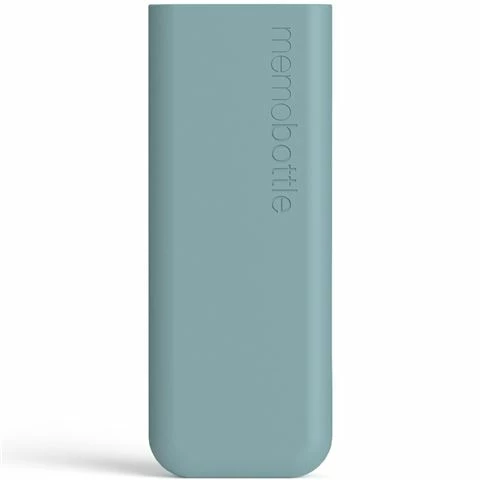 Memobottle - Slim Silicone Sleeve Sea Mist 1 Memobottle - Slim Silicone Sleeve Sea Mist