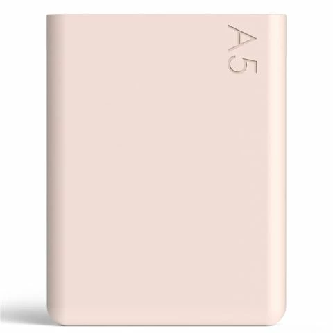 Memobottle - A5 Silicone Sleeve Pale Coral 1 Memobottle - A5 Silicone Sleeve Pale Coral