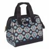 Sachi - Insulated Lunch Bag Medallion Small Black